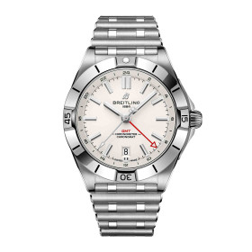         Herrenuhr, Breitling Chronomat Automatic GMT 40 A32398101A1A1