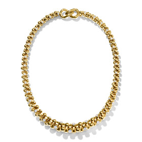         Gelbgold, Halsschmuck, Tamara Comolli ALWAYS DIAMONDS Halskette N-AD-Alt-Gr-Cl-yg