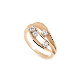 Roségold, Ringe, Annamaria Cammilli Dune Loops Ring GAN3519J
