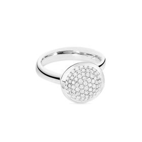 Weißgold, Ringe, Tamara Comolli BOUTON Ring R-BOU-l-p-wg