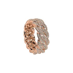 Ringe, Roségold, Ruppenthal Ring "Panzer" 00896805