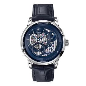 Damen- und Herrenuhr, Glashütte Original PanoMaticCalendar 1-92-11-01-03-61