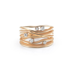         Roségold, Ringe, Cammilli Dune Ring GAN0914J