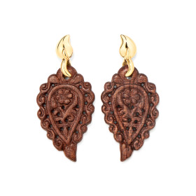         Gelbgold, Ohrringe, Tamara Comolli INDIA Ohrhänger E-IND-SW-yg