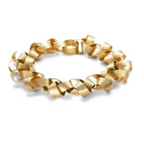 Gelbgold, Halsschmuck, Niessing Halskette Papyr N173090-450mm-nature-cy