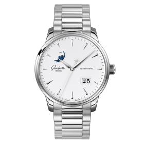 Unisex, Glashütte Original Senator Excellence 
Panoramadatum Mondphase 1-36-04-05-02-70