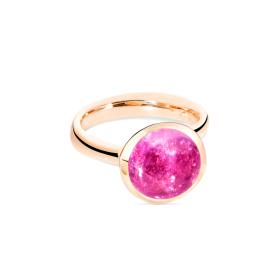 Roségold, Ringe, Tamara Comolli BOUTON Ring large rosa Turmalin R-BOU-l-TuRo-rg