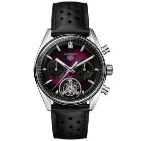 Unisex, TAG Heuer TAG HEUER CARRERA CHRONOGRAPH TOURBILLON CBS5017.FC6605