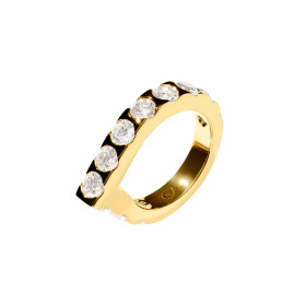         Gelbgold, Ringe, Tamara Comolli SIGNATURE Drop Memoire Ring 'Classic' R-Dr-Mem-11-Cl-yg