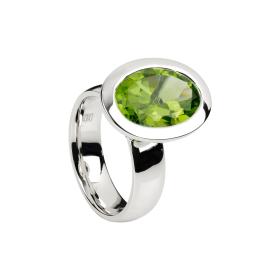 Weißgold, Ringe, ColorConcept by Natalie Ring mit Peridot 00859553