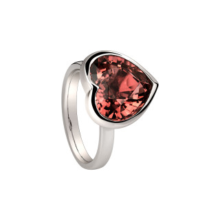 Weißgold, Ringe, ColorConcept by Natalie Turmalin Herz Ring , Ref: 18118371
