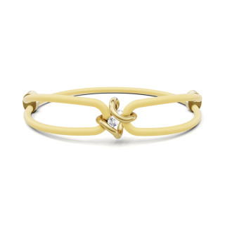 Gelbgold, Armschmuck, Niessing Spannring® Ära Armband, Ref: N392910-canary-cy