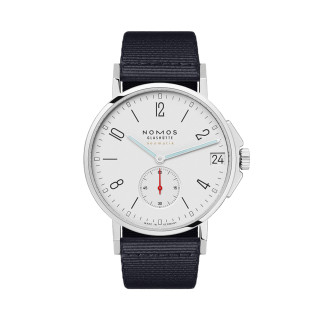Damen- und Herrenuhr, NOMOS Glashütte Ahoi Neomatik 38 Datum, Ref: 525