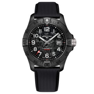 Herrenuhr, Breitling Avenger Automatic 42 Night Mission, Ref: S17328101B1X1