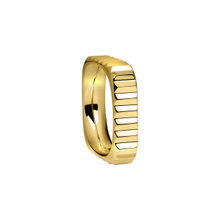 Gelbgold, Ringe, Zig Zag by Natalie Zig Zag "Cube" Ring, Ref: 00121342