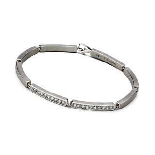 Weißgold, Armschmuck, Schmuckwerk Saturn Armband, Ref: SA116-WG