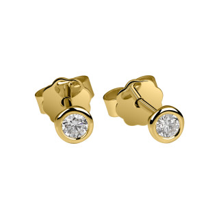 Gelbgold, Ohrringe, Diamond Concept by Natalie Diamant Ohrstecker, Ref: 01118512