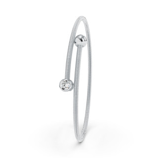 Platin, Armschmuck, Niessing Colette C Diamond Amreif, Ref: N422901-50mm-pt