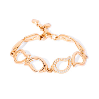 Roségold, Armschmuck, Tamara Comolli SIGNATURE Armband Large, Ref: B-Sig-l-1pl-rg