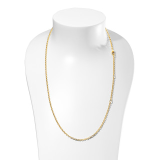 Gelbgold, Halsschmuck, Tamara Comolli BELCHER Halskette, Ref: C-BelA-2.8-yg-60