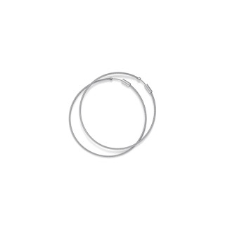 Platin, Ohrringe, Niessing Colette Creolen , Ref: N314015-ST-30mm-pt