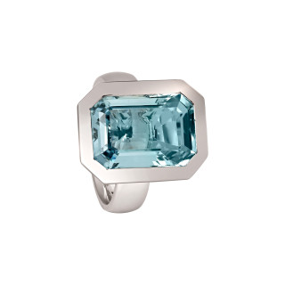 Weißgold, Ringe, ColorConcept by Natalie Aquamarin Ring, Ref: 00729512