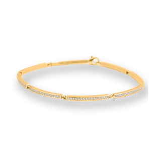 Gelbgold, Armschmuck, Schmuckwerk Saturn Armband, Ref: SA107-GG