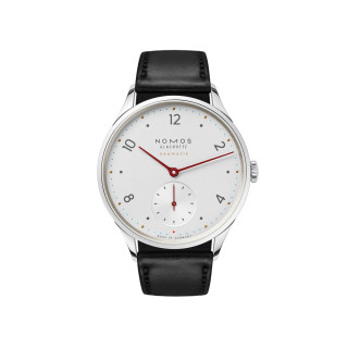 Damen- und Herrenuhr, NOMOS Glashütte Minimatik, Ref: 1203