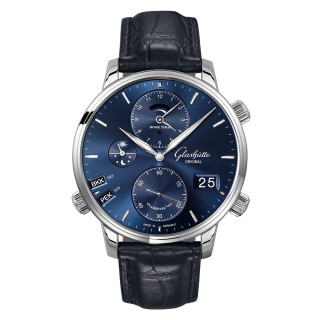 Herrenuhr, Glashütte Original Senator Cosmopolite, Ref: 1-89-02-05-02-61