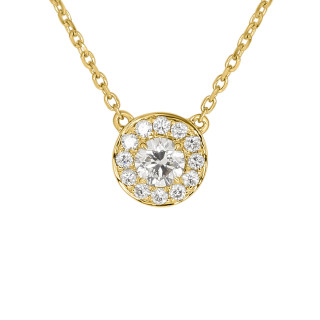 Gelbgold, Halsschmuck, Ruppenthal Brillant Collier, Ref: 00961968