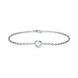 Platin, Armschmuck, Niessing Spannring® Armband, Ref: N412924-180mm-0.03ct-pt