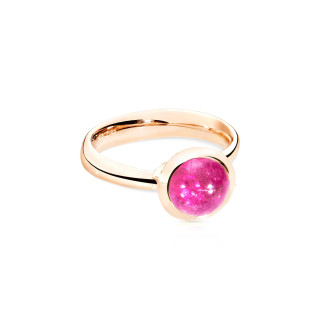 Roségold, Ringe, Tamara Comolli BOUTON Ring Small mit Turmalin, Ref: R-BOU-s-TuRo-rg