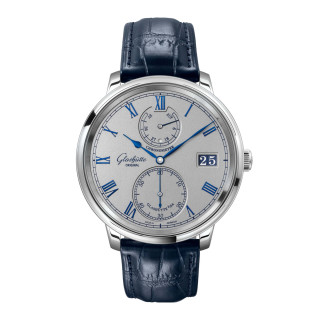 Damen- und Herrenuhr, Glashütte Original Senator Chronometer, Ref: 1-58-08-01-04-61