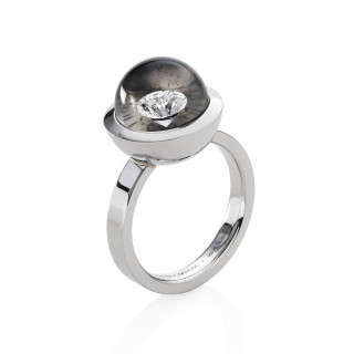 Platin, Ringe, Schmuckwerk Glasklar Ring, Ref: DR607-PT-GS