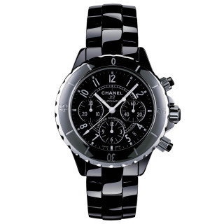 Damen- und Herrenuhr, CHANEL J12 CHRONOGRAPH Uhr, 41 mm, Ref: H0940