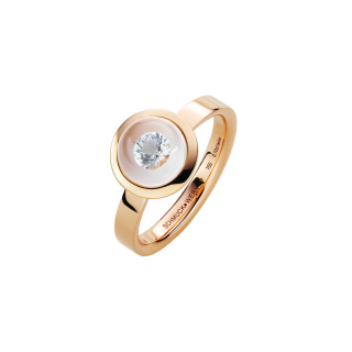 Rotgold, Ringe, Schmuckwerk Glasklar Ring, Ref: DR687-RG-GW