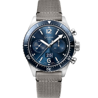 Herrenuhr, Glashütte Original SeaQ Chronograph, Ref: 1-37-23-02-81-34