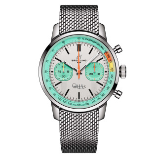 Herrenuhr, Breitling Top Time B01 Fausto Coppi, Ref: AB01768A1A1A1