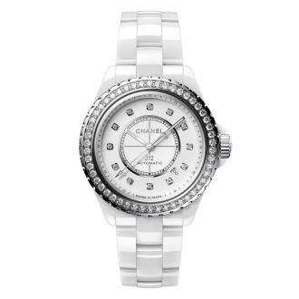 J12 KALIBER 12.1 DIAMANTLÜNETTE Uhr, 38 mm