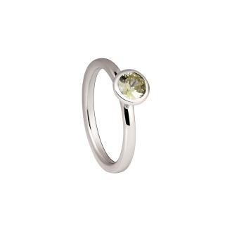 Gelber Zirkon Ring