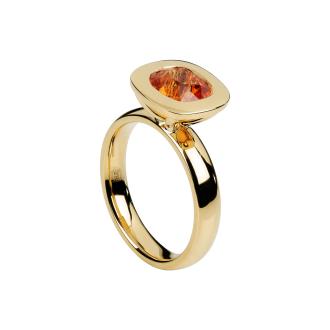 Ring mit Mandarin Granat