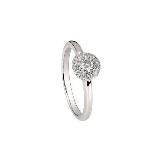 Brillant Ring "Halo"