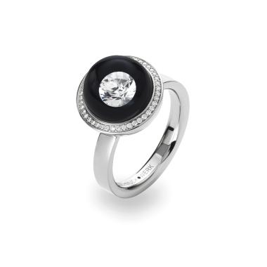 Ringe, Platin, Schmuckwerk Glasklar Ring