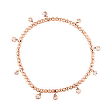         Roségold, Armschmuck, Ruppenthal Happy Life Stretcharmband