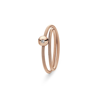         Rotgold, Ringe, Niessing Colette Ring 2-fach