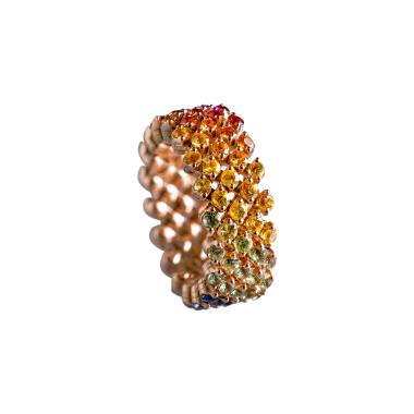 Ringe, Roségold, Serafino Consoli Brevetto Multi-Size Ring