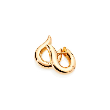         Gelbgold, Ohrringe, Tamara Comolli SIGNATURE Hoop Ohrringe
