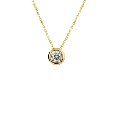         Gelbgold, Halsschmuck, Ruppenthal Collier Brillant