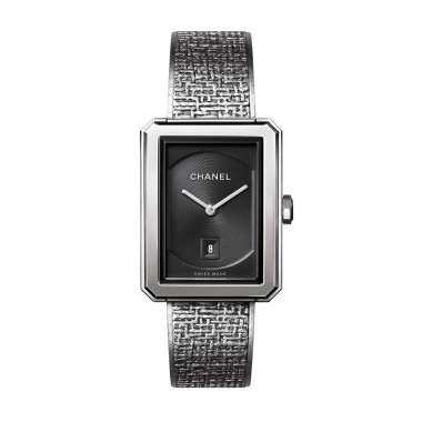 Quarzwerk, CHANEL BOY·FRIEND TWEED Uhr