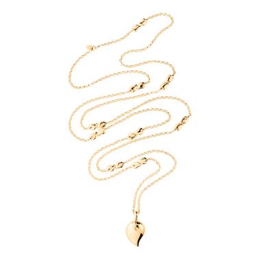 Halsschmuck, Gelbgold, Tamara Comolli SIGNATURE Halskette Drop
